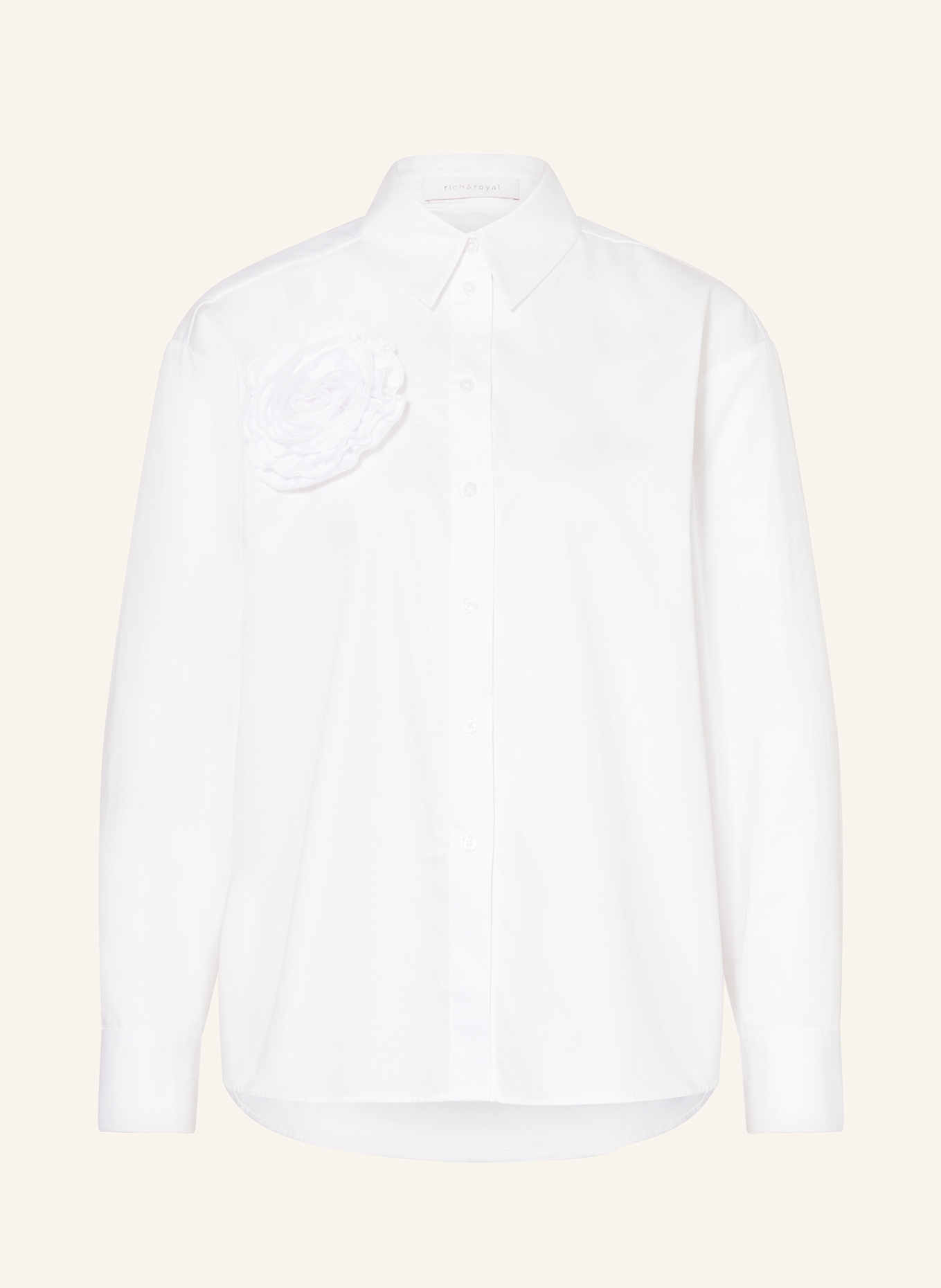 Рубашка блузка Rich & Royal, белый
Рубашка блузка Rich & Royal, белый