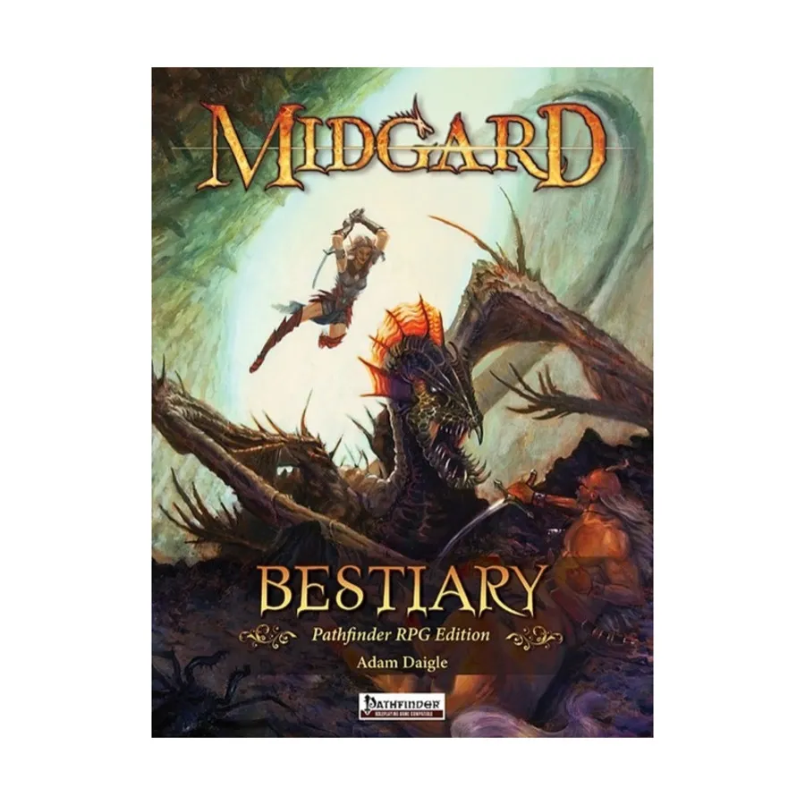 Midgard - Bestiary (Pathfinder), Midgard Campaign Setting (Pathfinder), мягкая обложка
Midgard - Bestiary (Pathfinder), Midgard Campaign Setting (Pathfinder), мягкая обложка