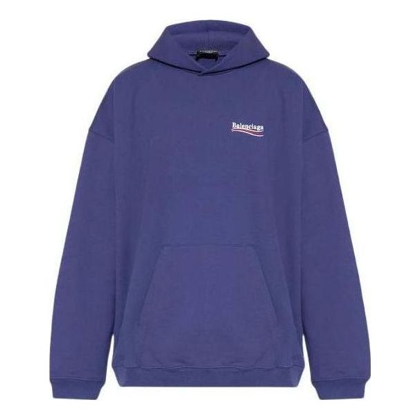 Худи Balenciaga Political Campaign Hoodie 'Blue', синий 
Худи Balenciaga Political Campaign Hoodie 'Blue', синий