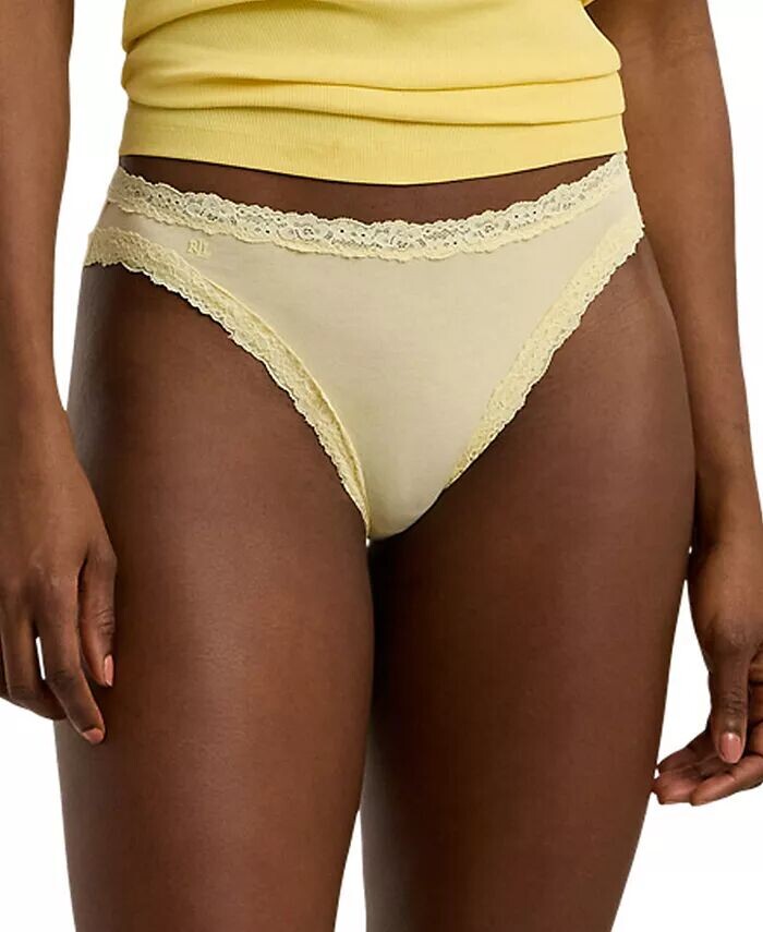 Женское нижнее белье бикини из хлопка и кружева 4L0076 Lauren Ralph Lauren, синий
Женское нижнее белье бикини из хлопка и кружева 4L0076 Lauren Ralph Lauren, синий