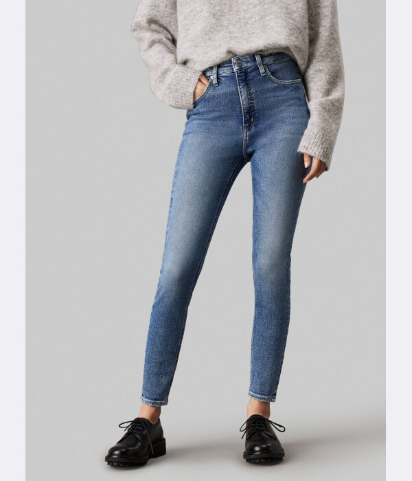Джинсы Super skinny fit Calvin Klein Jeans, синий 
Джинсы Super skinny fit Calvin Klein Jeans, синий