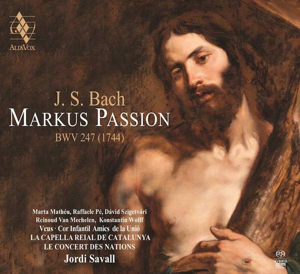 Диск CD Bach: St. Mark Passion - Johann Sebastian Bach, Jordi Savall
Диск CD Bach: St. Mark Passion - Johann Sebastian Bach, Jordi Savall
