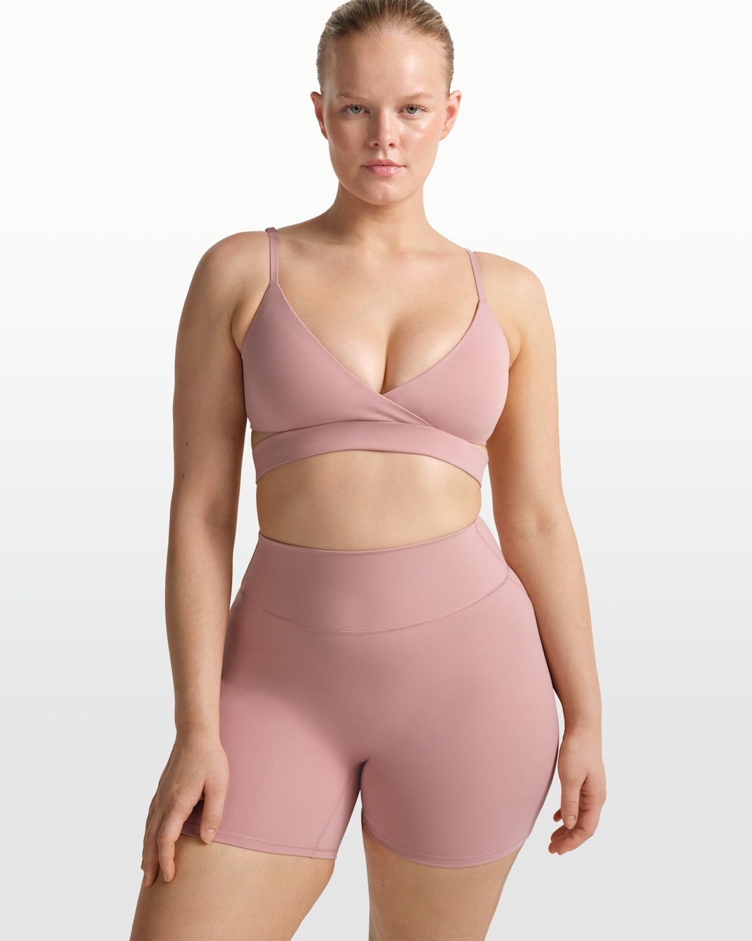 Спортивный бюстгальтер Nike x SKIMS Matte Women's Wrap, розовый
Спортивный бюстгальтер Nike x SKIMS Matte Women's Wrap, розовый