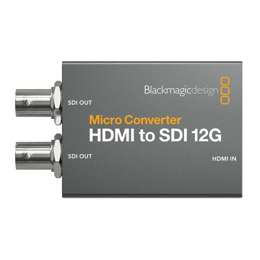 Конвертер Blackmagic Design Micro Converter HDMI to SDI 12G
Конвертер Blackmagic Design Micro Converter HDMI to SDI 12G