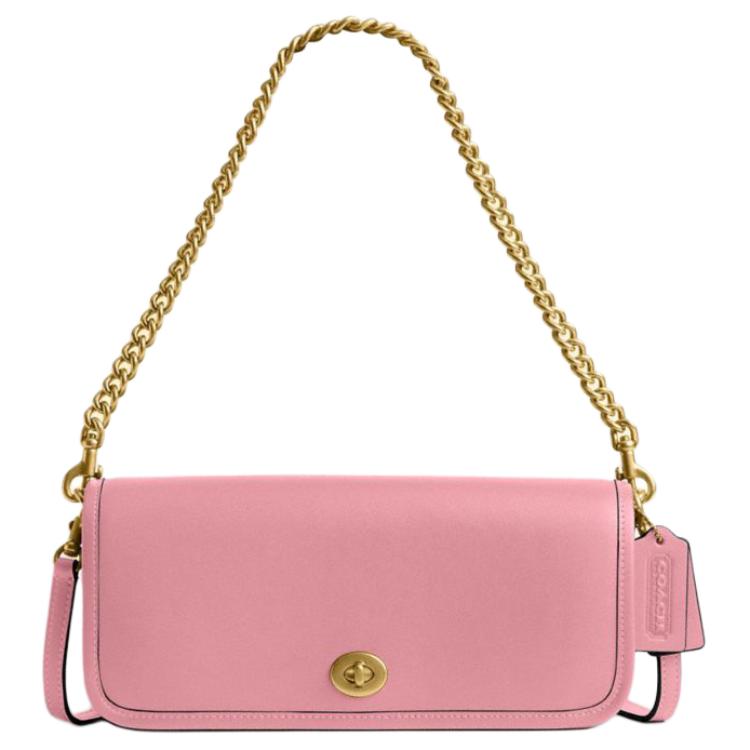 COACH Кожаная сумка через плечо женская розовая
COACH Кожаная сумка через плечо женская розовая