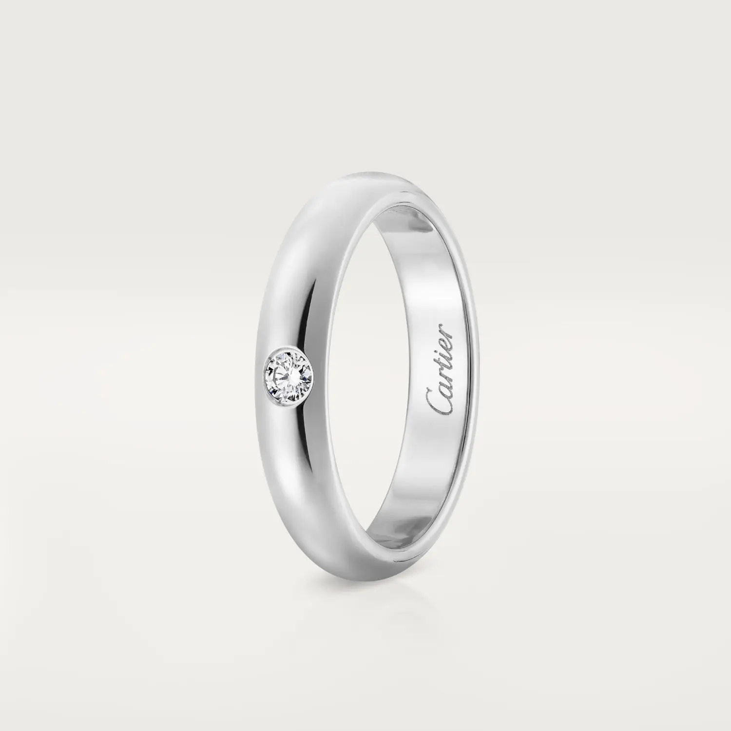 Обручальное кольцо Cartier 1895, платина
Обручальное кольцо Cartier 1895, платина