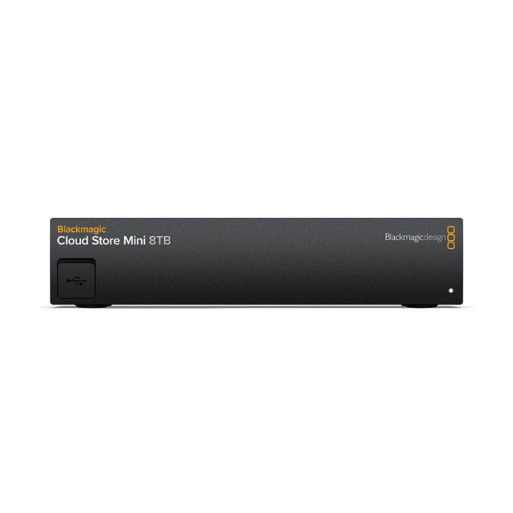 Сетевое хранилище Blackmagic Design Cloud Store Mini, 4 отсека, 8 ТБ, черный
Сетевое хранилище Blackmagic Design Cloud Store Mini, 4 отсека, 8 ТБ, черный