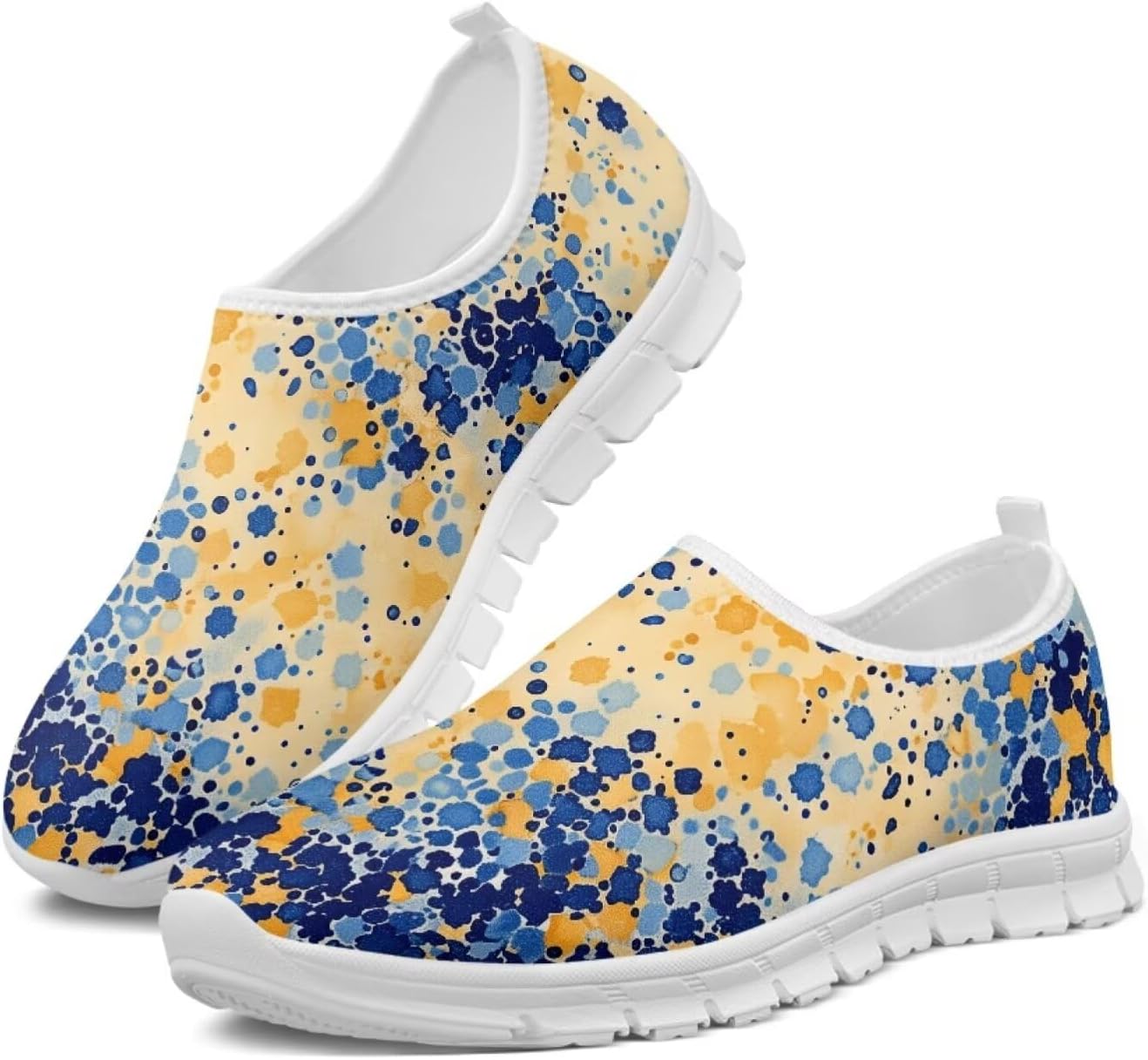 Мужские слипоны Twousenru, удобные лоферы, легкие повседневные широкие кроссовки из ткани для прогулок и путешествий, синий/желтый
Мужские слипоны Twousenru, удобные лоферы, легкие повседневные широкие кроссовки из ткани для прогулок и путешествий, синий/желтый
