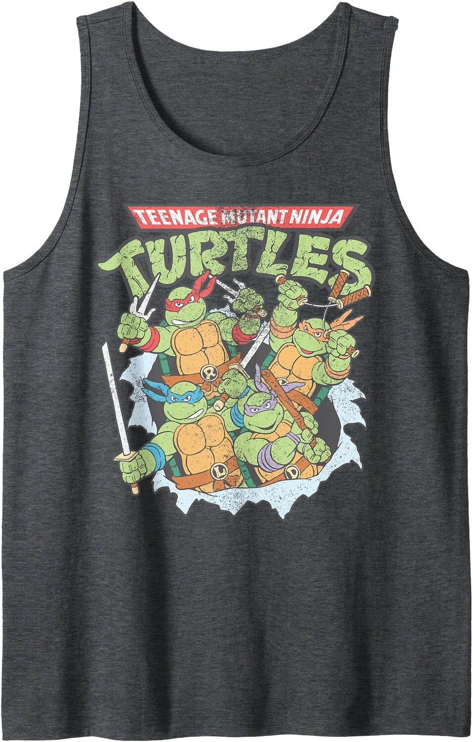Мужская майка Nickelodeon Teenage Mutant Ninja Turtles Break Through, темно-серый вереск
Мужская майка Nickelodeon Teenage Mutant Ninja Turtles Break Through, темно-серый вереск