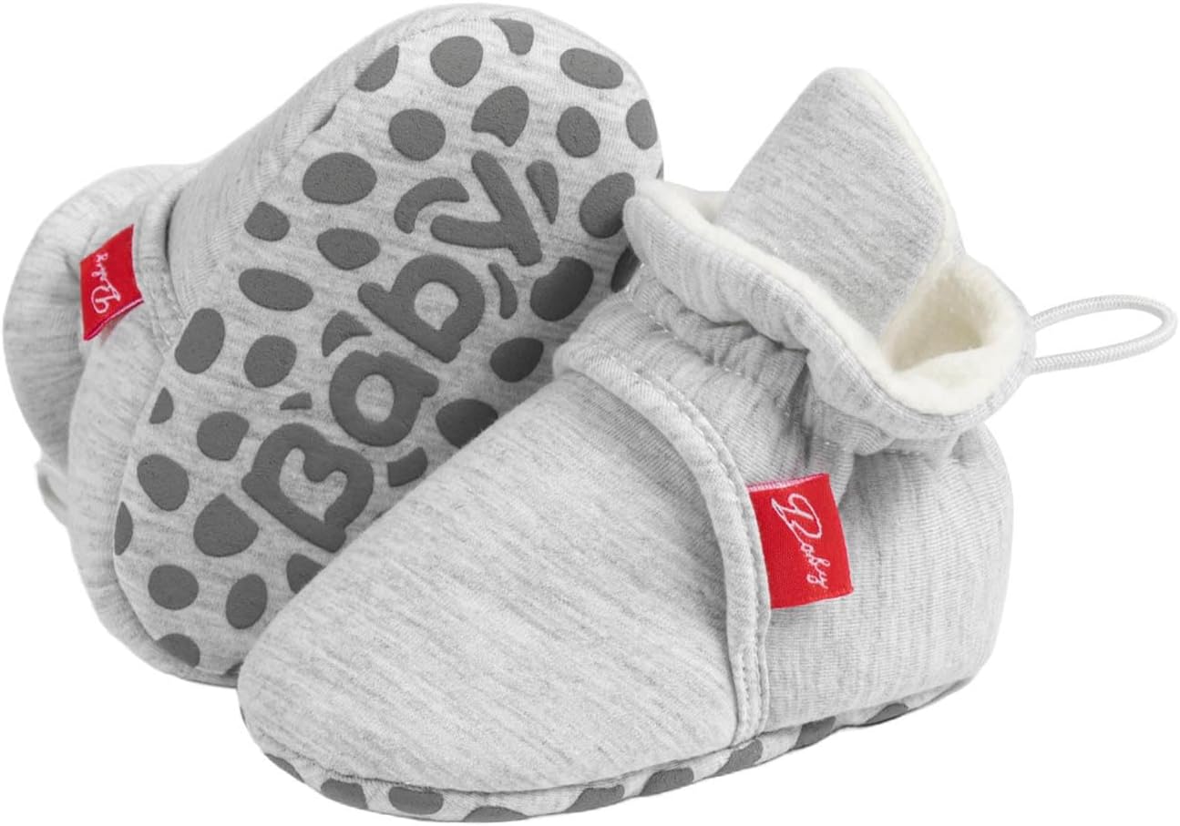 Детские зимние носочки-ботинки Ctreela для первых шагов с противоскользящей резиновой подошвой, свитерные тапочки, вязаные милые кроссовки для малышей, серый
Детские зимние носочки-ботинки Ctreela для первых шагов с противоскользящей резиновой подошвой, свитерные тапочки, вязаные милые кроссовки для малышей, серый