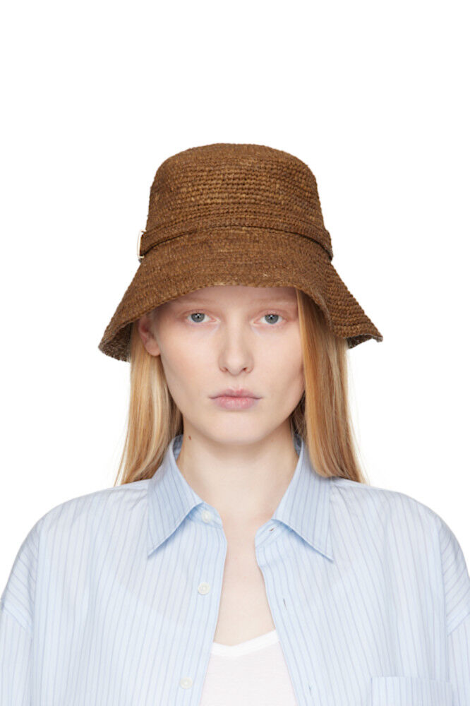 Коричневая шляпа-ведро Lela Rollable rag & bone 
Коричневая шляпа-ведро Lela Rollable rag & bone