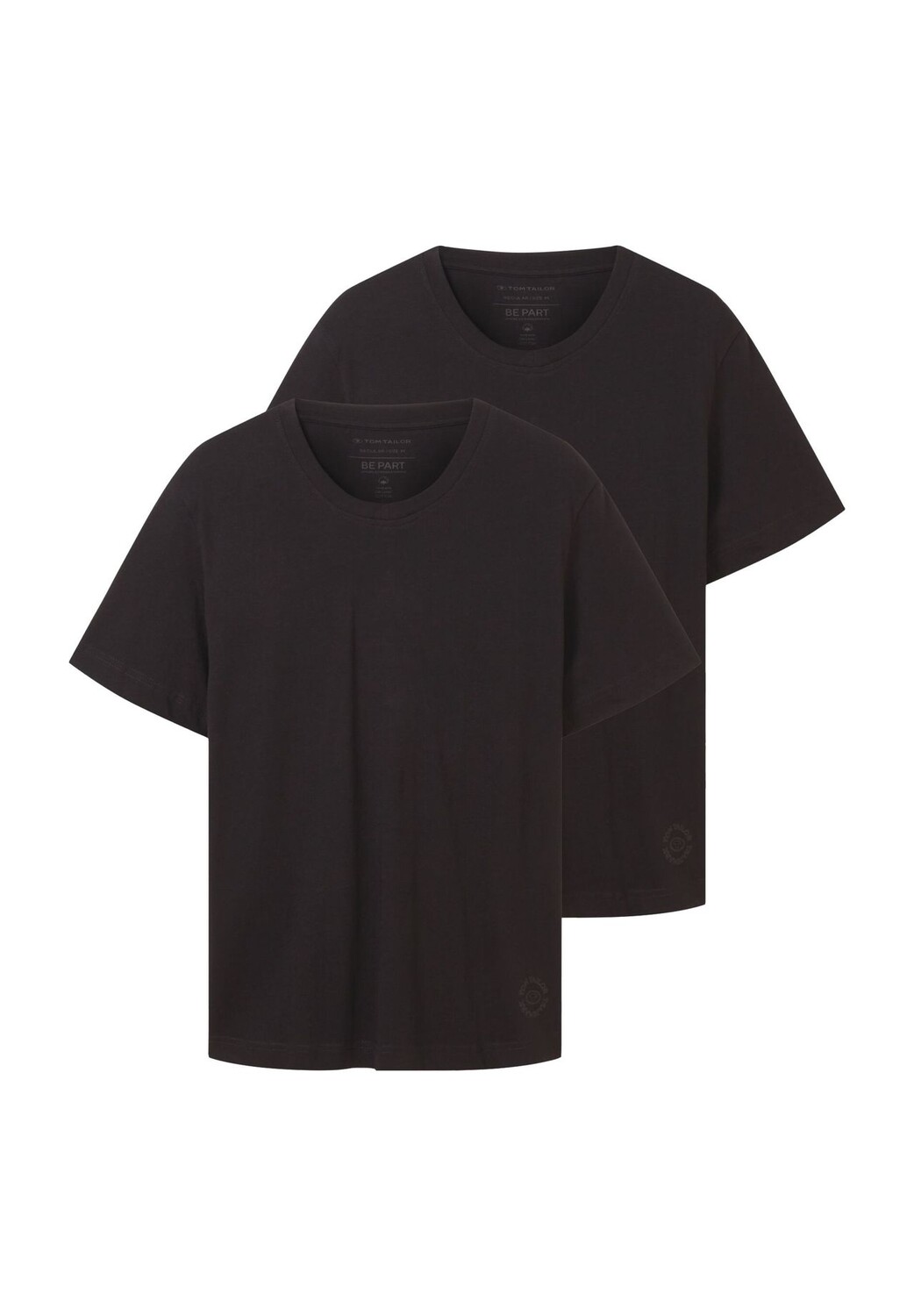 Футболка, 2 шт., однотонная, мужская TOM TAILOR, черный
Футболка, 2 шт., однотонная, мужская TOM TAILOR, черный