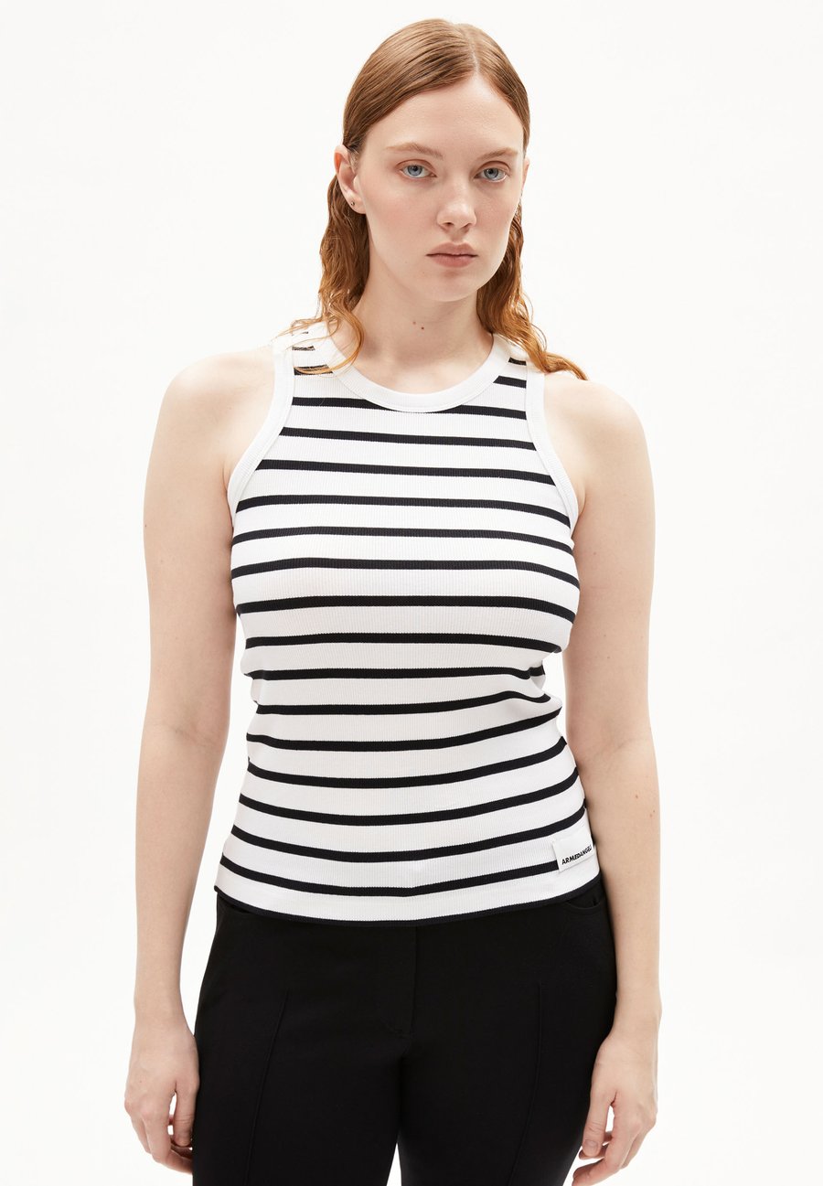 Топ ARMEDANGELS KANITAA STRIPES, White Black/White
Топ ARMEDANGELS KANITAA STRIPES, White Black/White