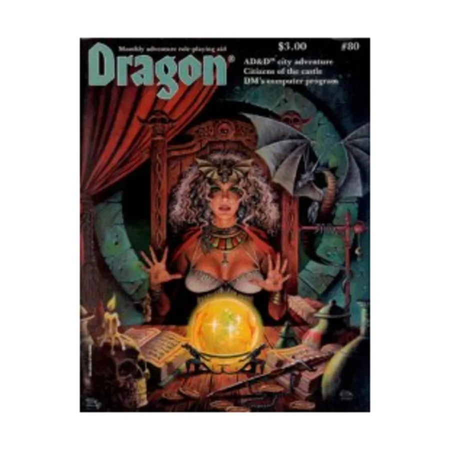 Журнал #80 "Barnacus - City in Peril AD&D Adventure", Dragon Magazine #051 - #100
Журнал #80 "Barnacus - City in Peril AD&D Adventure", Dragon Magazine #051 - #100