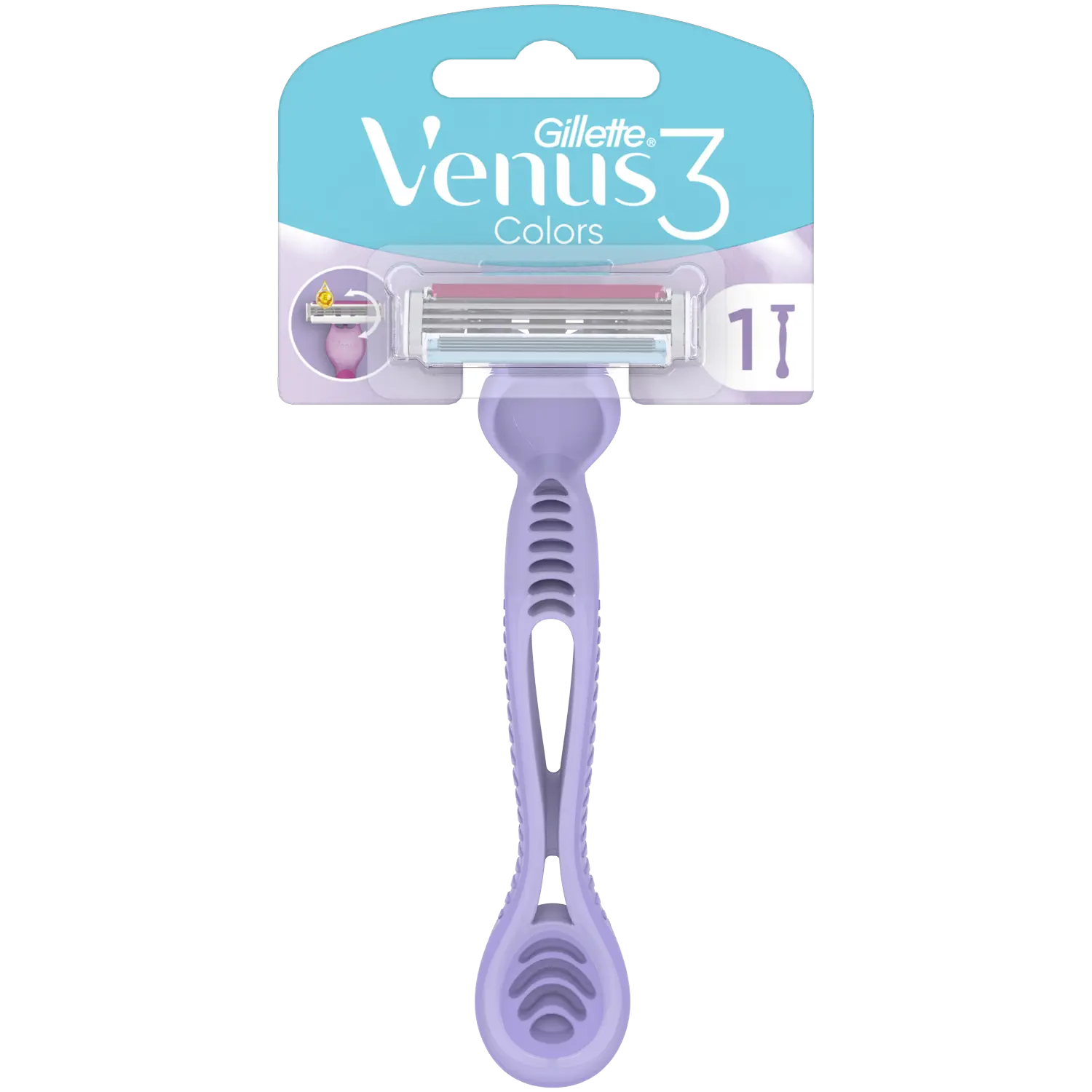 Gillette Venus женская одноразовая бритва, 1 шт.
Gillette Venus женская одноразовая бритва, 1 шт.