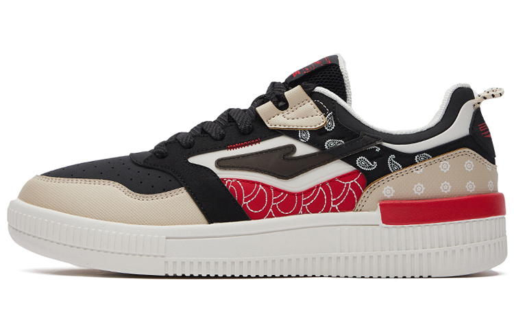 Пайсли низкие скейтерские кроссовки мужские черно-красные Erke, Глубокий черный/Китайский модный красный
Пайсли низкие скейтерские кроссовки мужские черно-красные Erke, Глубокий черный/Китайский модный красный