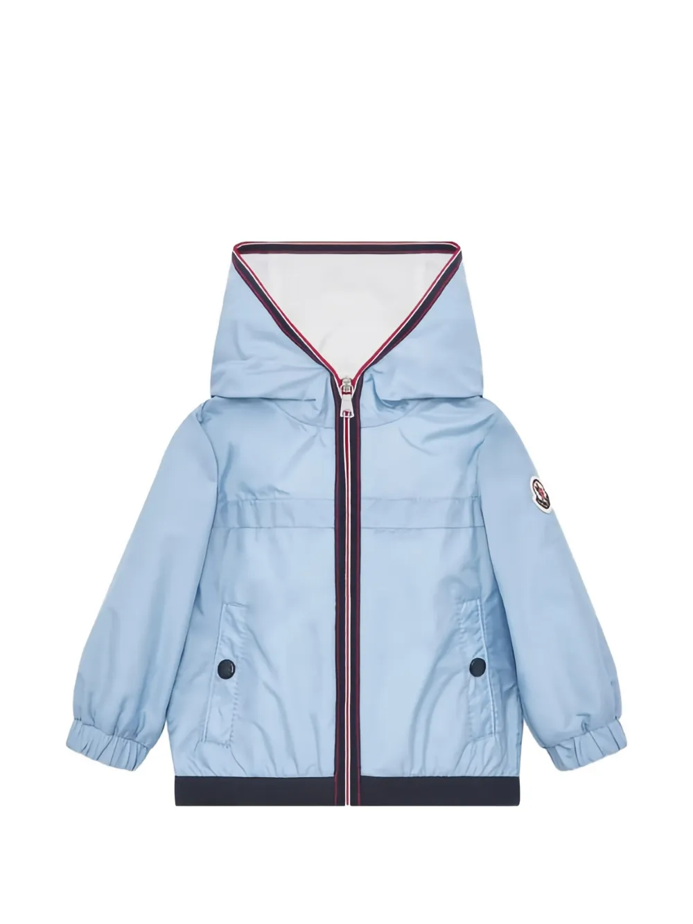 Куртка с капюшоном и нашивкой с логотипом Moncler Enfant, синий
Куртка с капюшоном и нашивкой с логотипом Moncler Enfant, синий