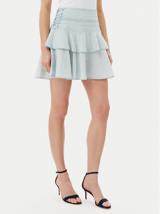 Юбка миди стандартный крой W5GD85 D5N81 Guess, голубой
Юбка миди стандартный крой W5GD85 D5N81 Guess, голубой