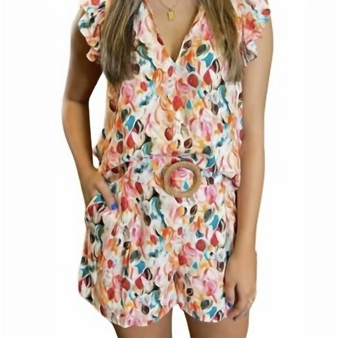 Лаура Короткие шорты с поясом в оранжевый цветочек LAVENDER BROWN
Лаура Короткие шорты с поясом в оранжевый цветочек LAVENDER BROWN