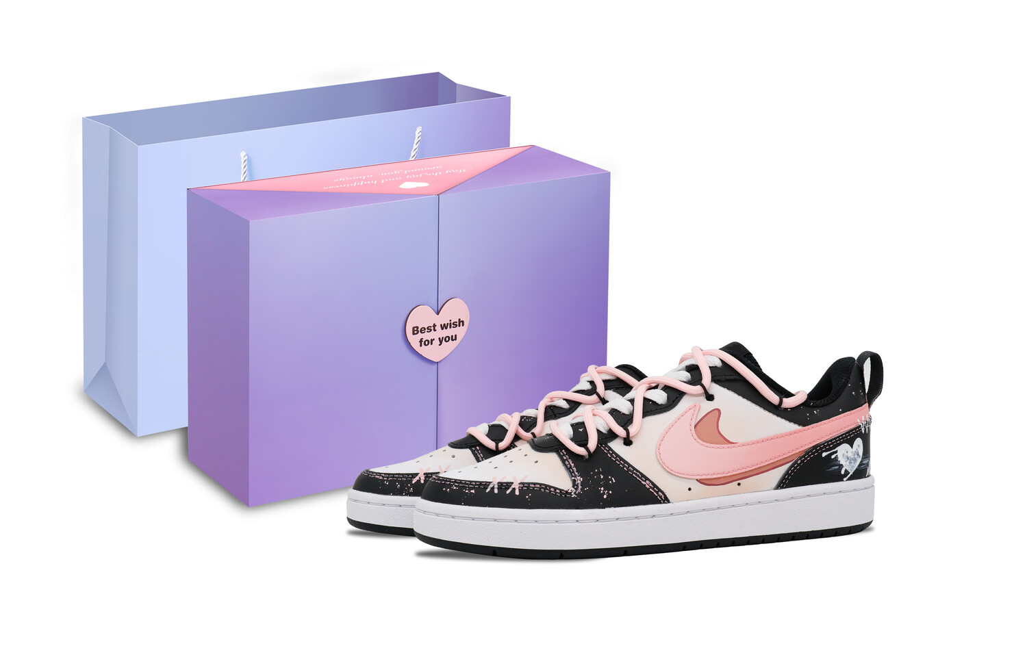 Кроссовки Nike Court Borough Skateboarding Shoes Women's Low-top White/pink/black, белый
Кроссовки Nike Court Borough Skateboarding Shoes Women's Low-top White/pink/black, белый