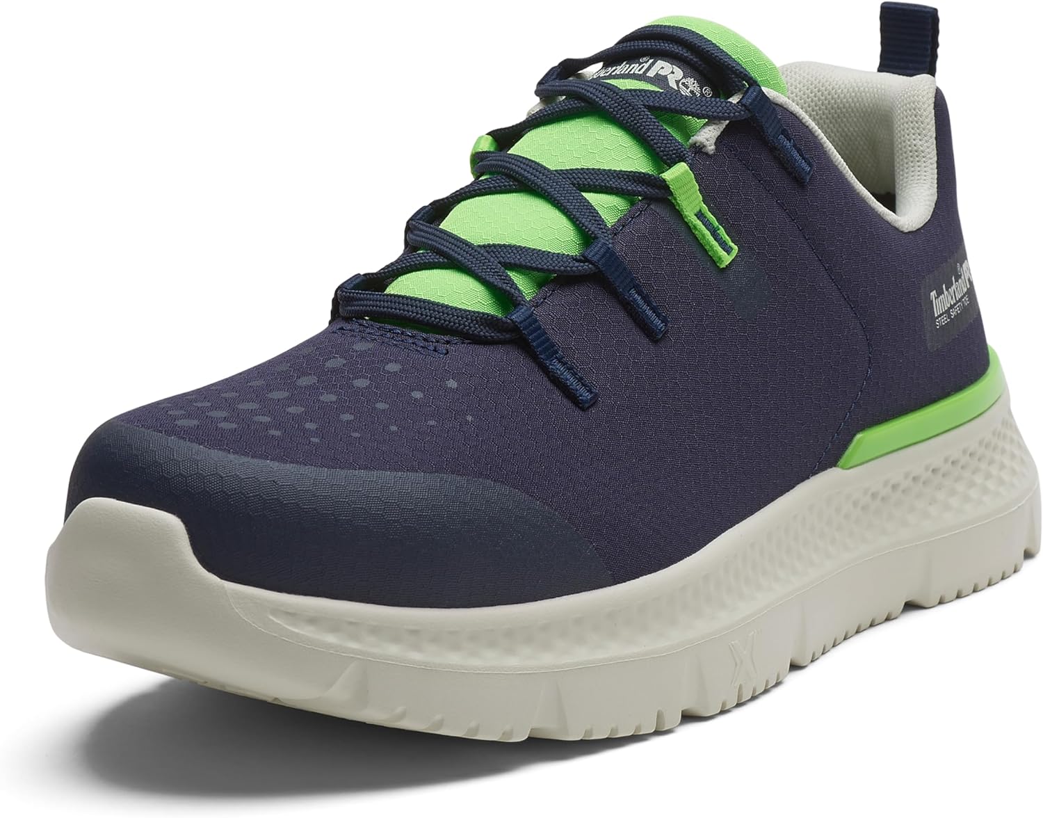 Timberland PRO мужские рабочие кроссовки Intercept со стальным мыском, Navy/Lime
Timberland PRO мужские рабочие кроссовки Intercept со стальным мыском, Navy/Lime