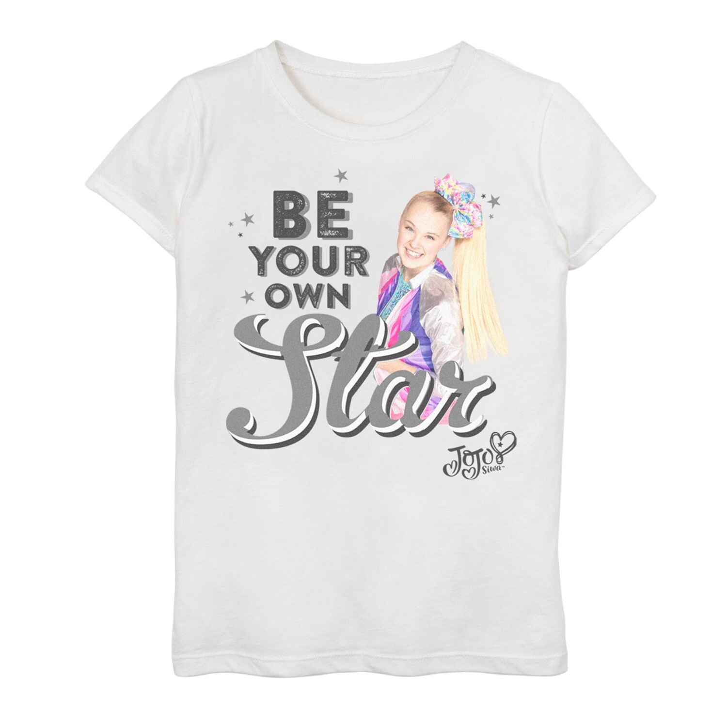 Футболка Jojo Siwa для девочек 7–16 лет «Будь своей собственной звездой» Licensed Character
Футболка Jojo Siwa для девочек 7–16 лет «Будь своей собственной звездой» Licensed Character
