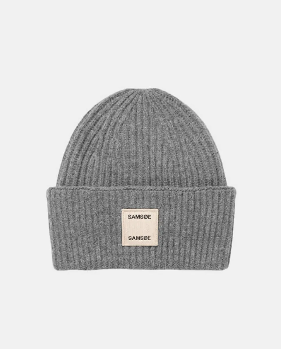 Вязаная шапка-бини Samsoe Samsoe, серый
Вязаная шапка-бини Samsoe Samsoe, серый