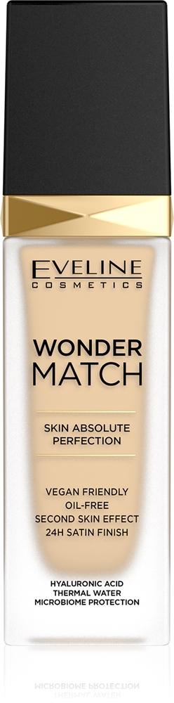 Стойкая жидкая тональная основа Wonder Match с гиалуроновой кислотой Eveline Cosmetics, atspalvis 05 light porcelain 30 мл
Стойкая жидкая тональная основа Wonder Match с гиалуроновой кислотой Eveline Cosmetics, atspalvis 05 light porcelain 30 мл
