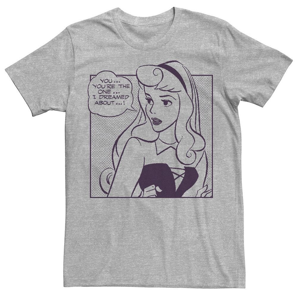 Мужская футболка Disney's Sleeping Beauty с рисунком комиксов «Ты тот, о ком я мечтал», цвет Athletic Heather
Мужская футболка Disney's Sleeping Beauty с рисунком комиксов «Ты тот, о ком я мечтал», цвет Athletic Heather