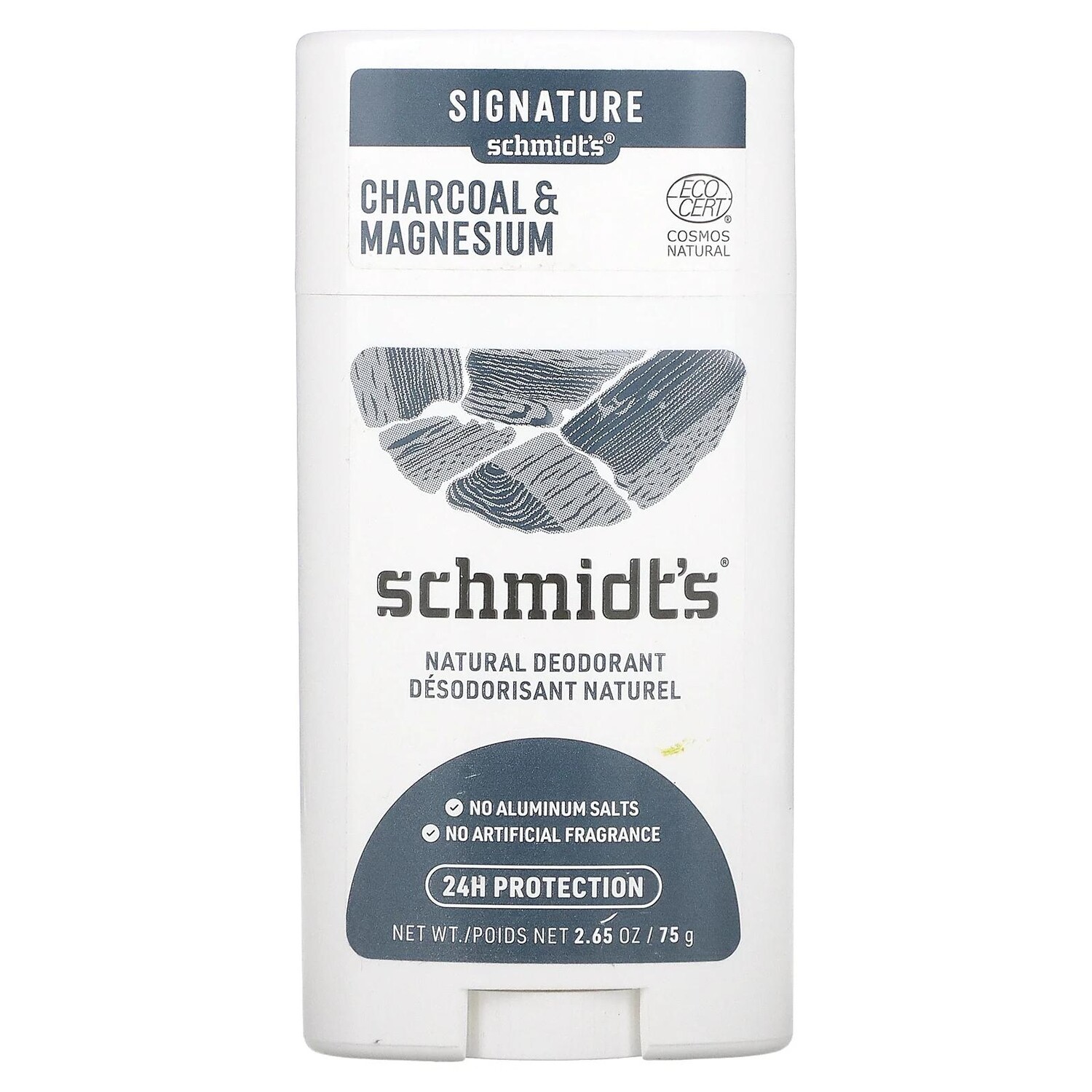 Schmidt's Натуральный дезодорант древесный уголь и магний 75 г (2,65 унции)
Schmidt's Натуральный дезодорант древесный уголь и магний 75 г (2,65 унции)