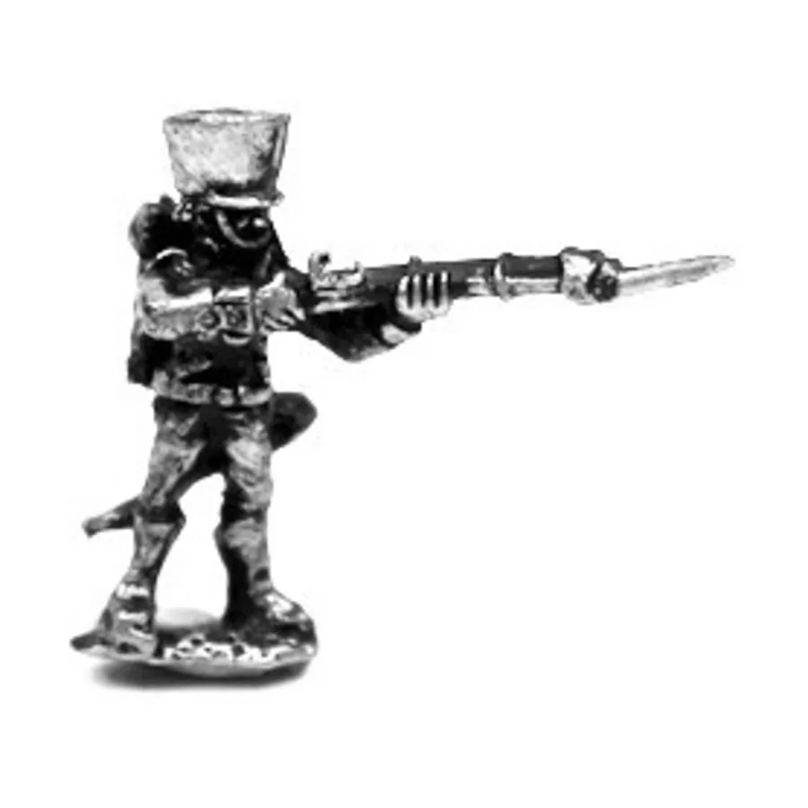 Прусский егерь стреляет, Brickdust Napoleonic Miniatures - Prussian Army (15mm)
Прусский егерь стреляет, Brickdust Napoleonic Miniatures - Prussian Army (15mm)