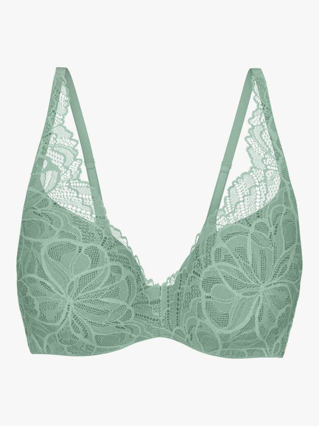 Бюстгальтер Body Make-Up Illusion Lace с косточками и поролоновыми чашками Triumph, Misty Turquoise
Бюстгальтер Body Make-Up Illusion Lace с косточками и поролоновыми чашками Triumph, Misty Turquoise