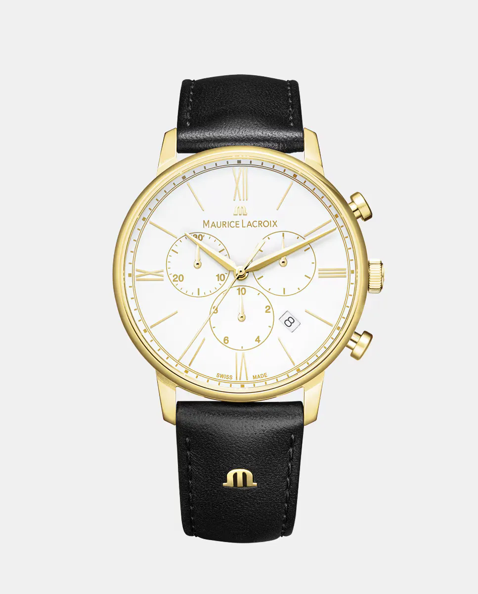 Eliros EL1098-PVY01-110-2 черные кожаные мужские часы с хронографом Maurice Lacroix, черный
Eliros EL1098-PVY01-110-2 черные кожаные мужские часы с хронографом Maurice Lacroix, черный