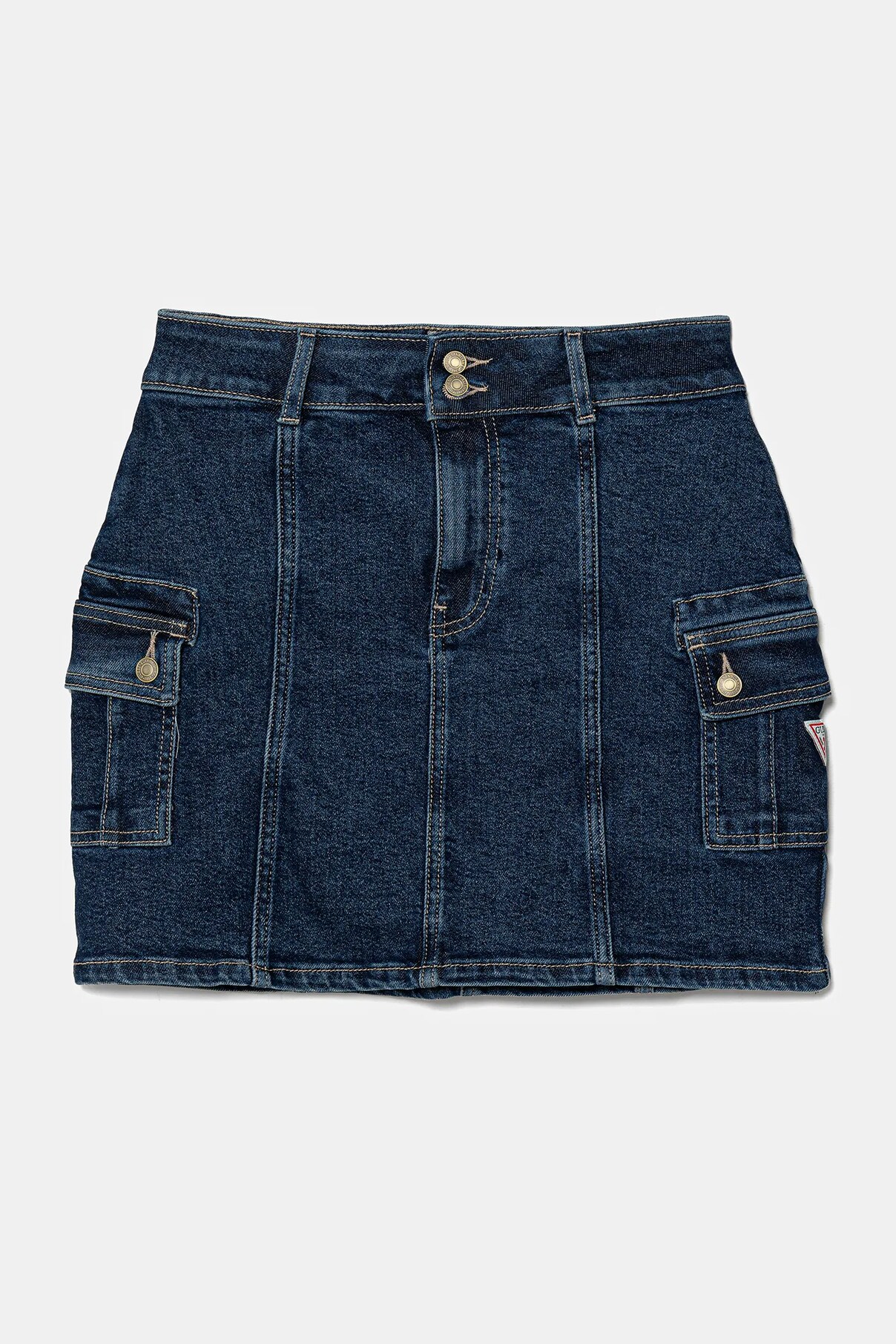 Джинсовая юбка для детей Guess, темно-синий
Джинсовая юбка для детей Guess, темно-синий