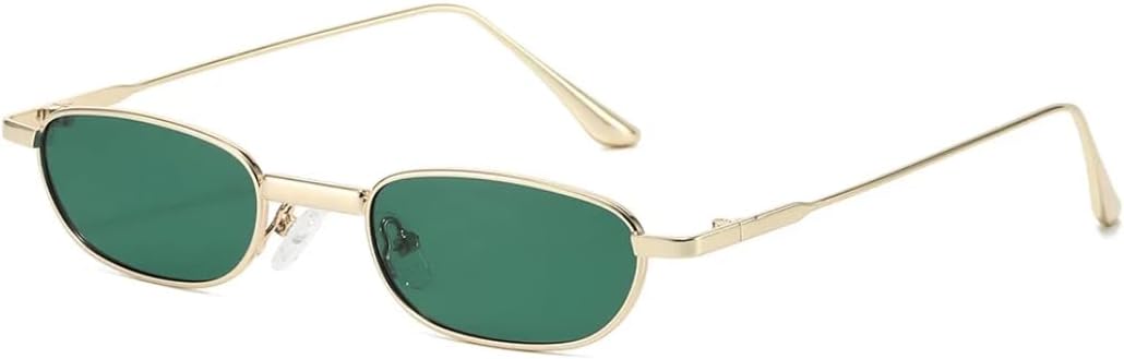 Солнцезащитные очки с защитой UV400 | Маленький размер, прозрачные линзы цвета "океан", металлик | для женщин и мужчин, для занятий спортом на открытом воздухе и вождения DSVIGF, Gold Green
Солнцезащитные очки с защитой UV400 | Маленький размер, прозрачные линзы цвета "океан", металлик | для женщин и мужчин, для занятий спортом на открытом воздухе и вождения DSVIGF, Gold Green