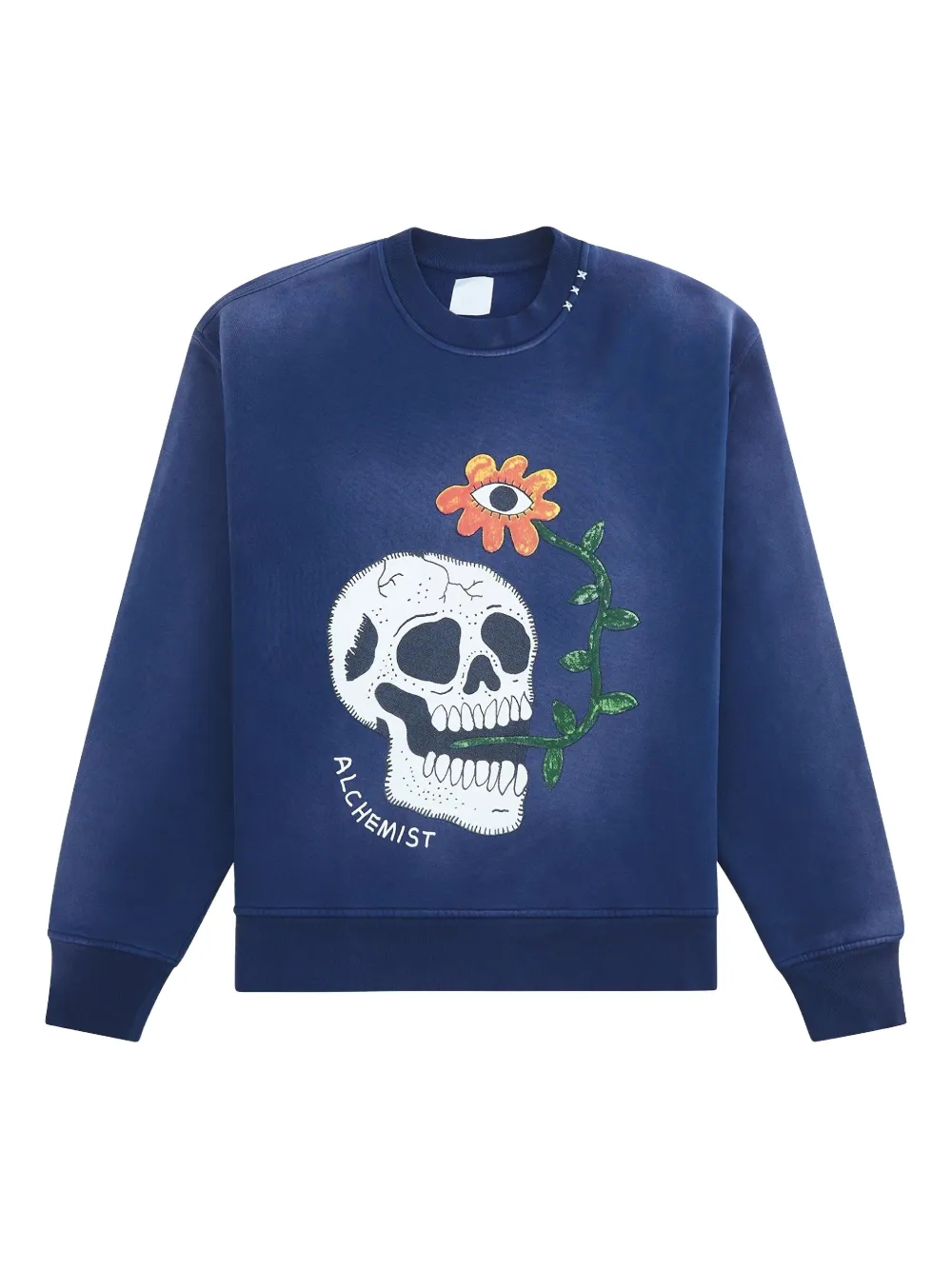 Толстовка с изображением змеиного черепа Alchemist, синий
Толстовка с изображением змеиного черепа Alchemist, синий