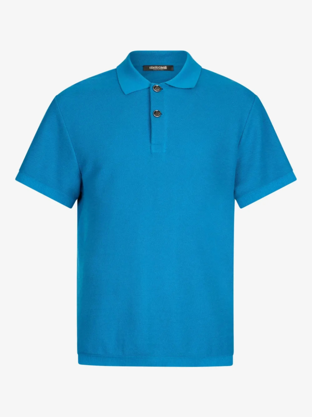 Рубашка-поло из хлопка Roberto Cavalli, синий
Рубашка-поло из хлопка Roberto Cavalli, синий