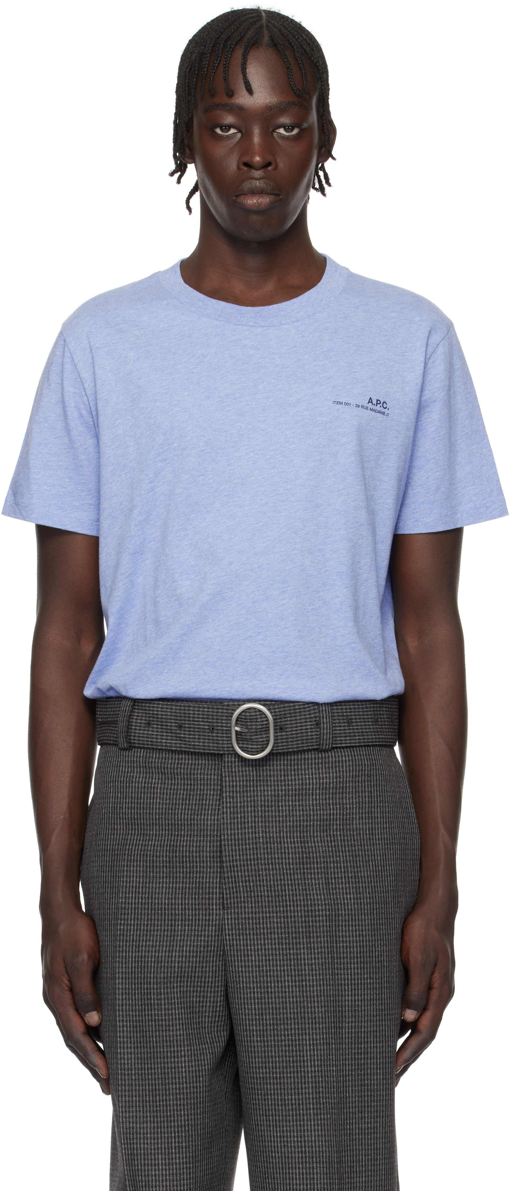 Синяя футболка Standard Item A.P.C.
Синяя футболка Standard Item A.P.C.