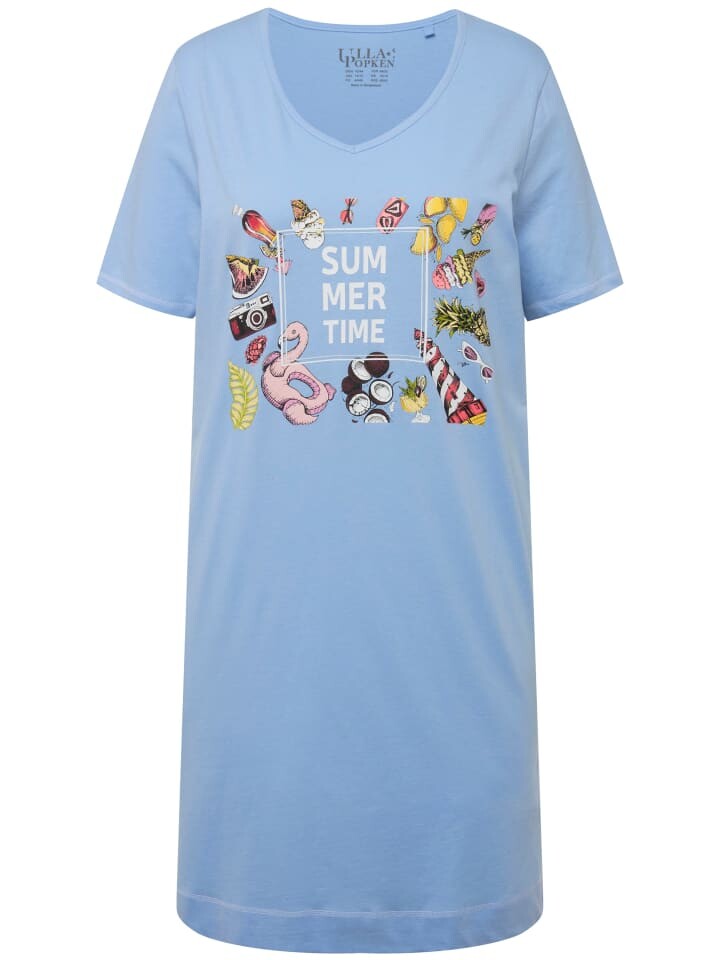 Ночное белье Ulla Popken, светло-синий
Ночное белье Ulla Popken, светло-синий