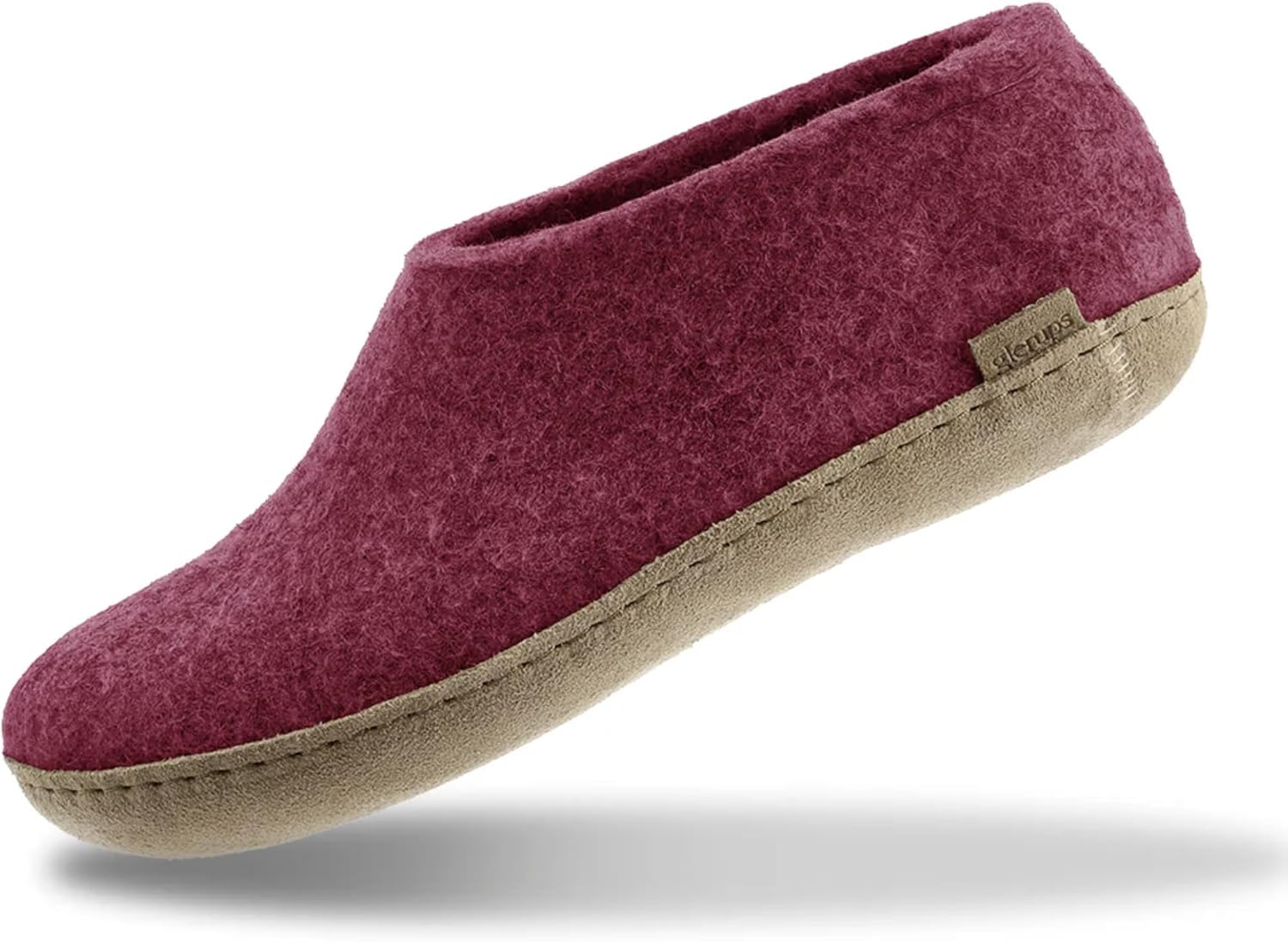 Тапочки Glerups из смеси шерсти 100 с кожаной подошвой - унисекс, Cranberry
Тапочки Glerups из смеси шерсти 100 с кожаной подошвой - унисекс, Cranberry