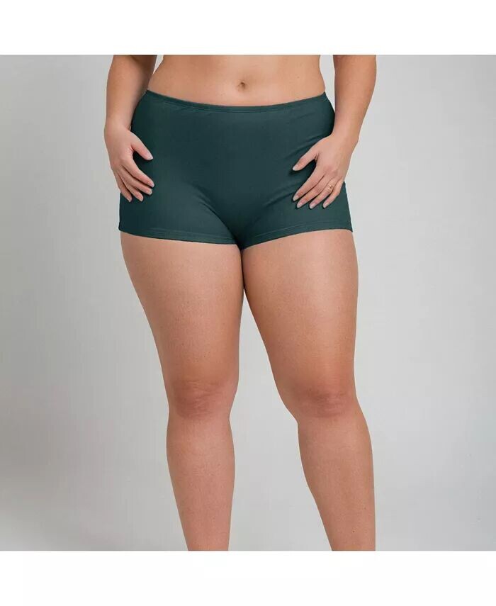 Плюс Размер Бойшорты Calypsa, зеленый
Плюс Размер Бойшорты Calypsa, зеленый