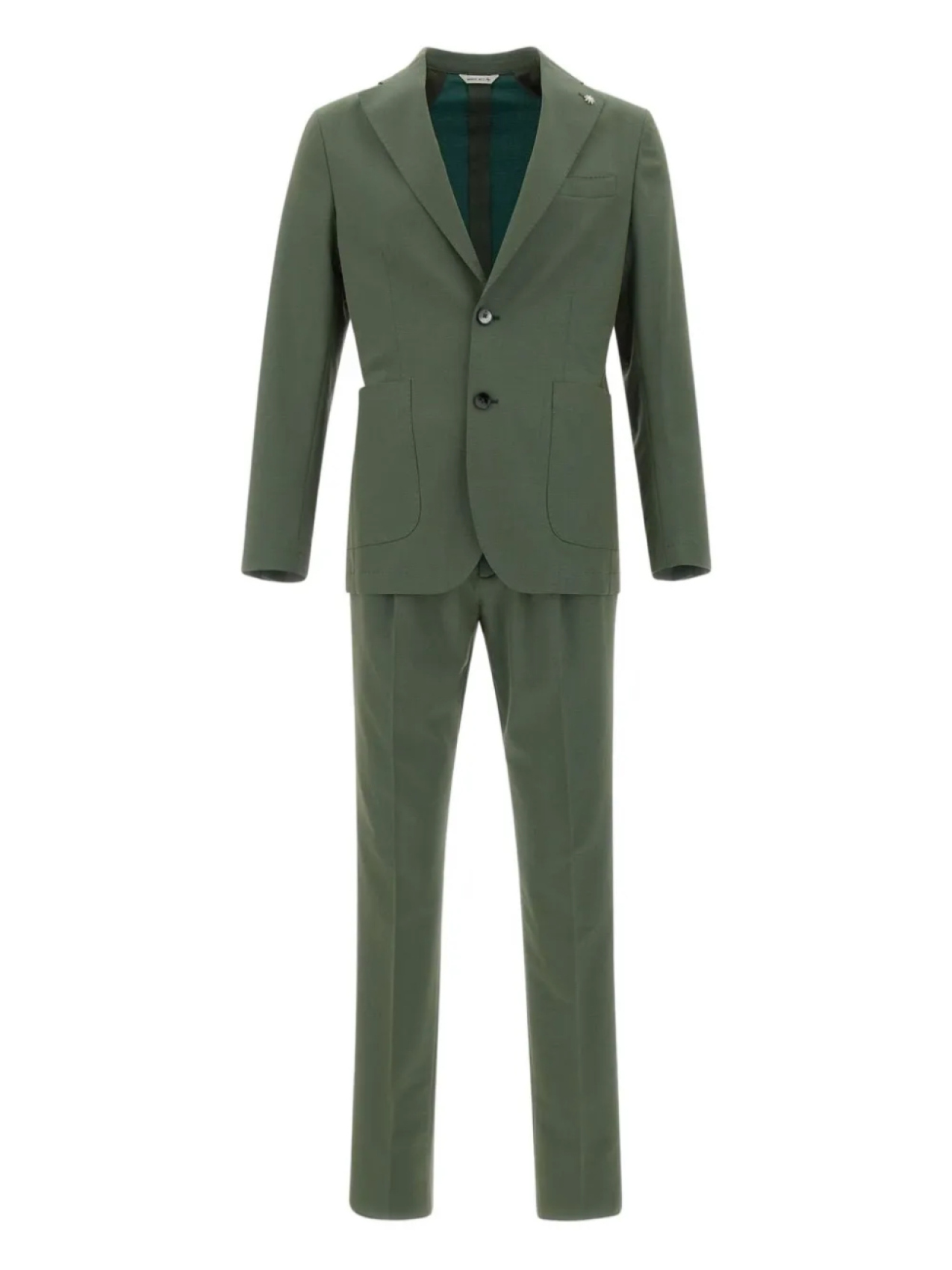 Однобортный костюм Manuel Ritz, зеленый
Однобортный костюм Manuel Ritz, зеленый