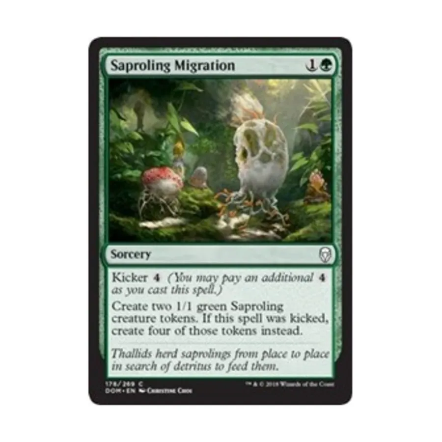 CCG Миграция сапролинга (C), MTG - Dominaria
CCG Миграция сапролинга (C), MTG - Dominaria