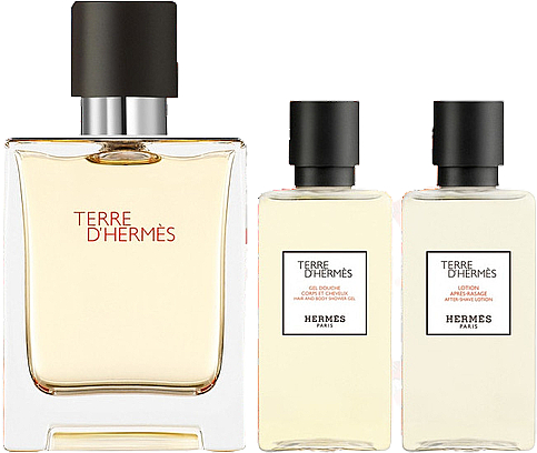 Подарочный набор Hermes Terre d’Hermes, 3 предмета
Подарочный набор Hermes Terre d’Hermes, 3 предмета