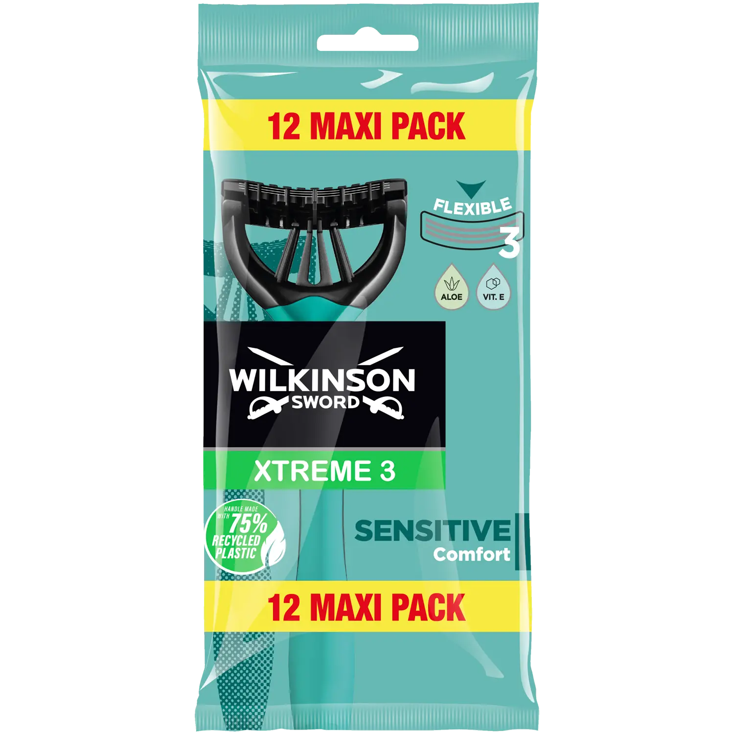 Wilkinson Sword Xtreme3 Sensitive Comfort одноразовые бритвы для мужчин, 12 шт.
Wilkinson Sword Xtreme3 Sensitive Comfort одноразовые бритвы для мужчин, 12 шт.