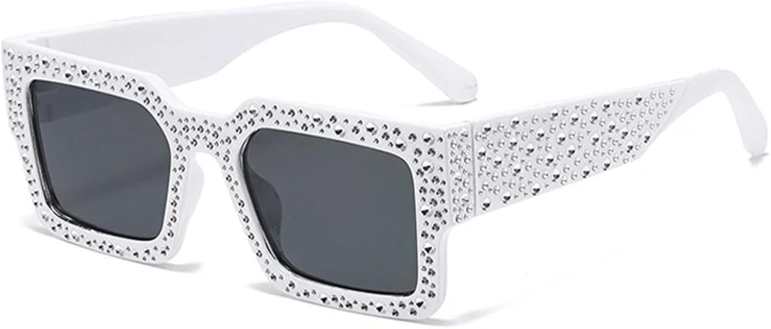 Солнцезащитные очки с имитацией бриллиантов для женщин и мужчин, роскошные, сверкающие, для отдыха на природе, пляжа и путешествий, солнцезащитные очки UV400 TKKTLLT, White Gray
Солнцезащитные очки с имитацией бриллиантов для женщин и мужчин, роскошные, сверкающие, для отдыха на природе, пляжа и путешествий, солнцезащитные очки UV400 TKKTLLT, White Gray
