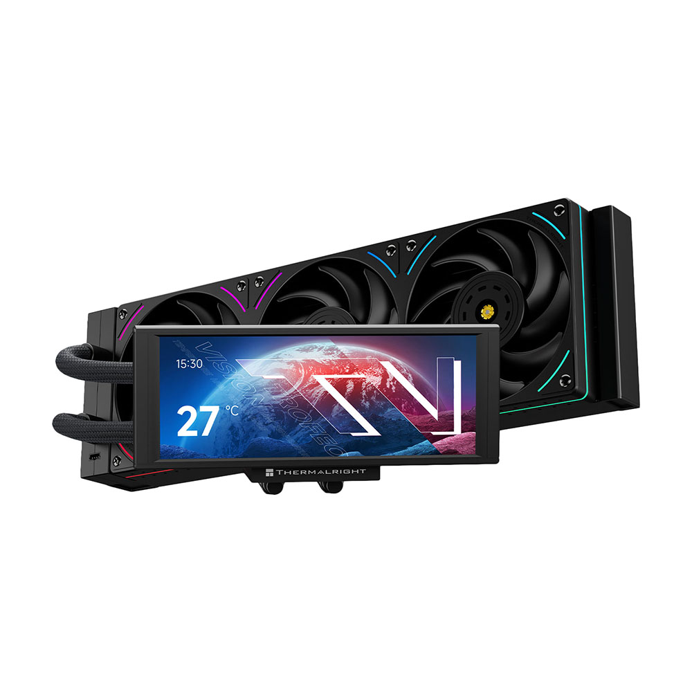 Система водяного охлаждения Thermalright Trofeo Vision 360 ARGB, черный
Система водяного охлаждения Thermalright Trofeo Vision 360 ARGB, черный