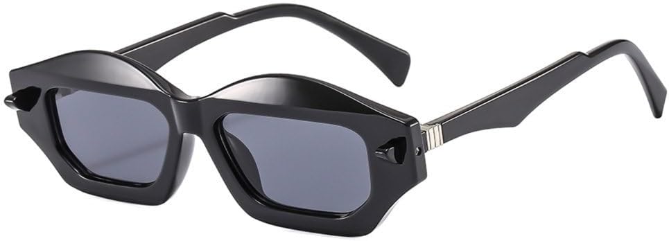 Уникальные солнцезащитные очки «кошачий глаз» с многоугольными линзами, двухцветные, в стиле ретро, модные, с заклепками, градиентные, с защитой от УФ-излучения UV400 TYUVIVO, Black
Уникальные солнцезащитные очки «кошачий глаз» с многоугольными линзами, двухцветные, в стиле ретро, модные, с заклепками, градиентные, с защитой от УФ-излучения UV400 TYUVIVO, Black