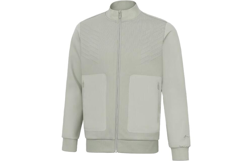 Тренировочная куртка мужская верблюжье-серая Lining, серый
Тренировочная куртка мужская верблюжье-серая Lining, серый