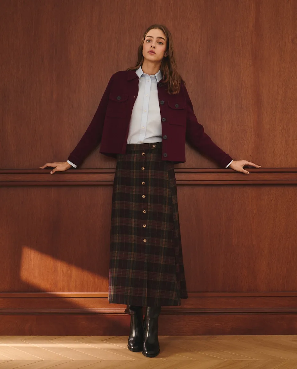 Миди-юбка в клетку Lloyd's, фиолетовый
Миди-юбка в клетку Lloyd's, фиолетовый